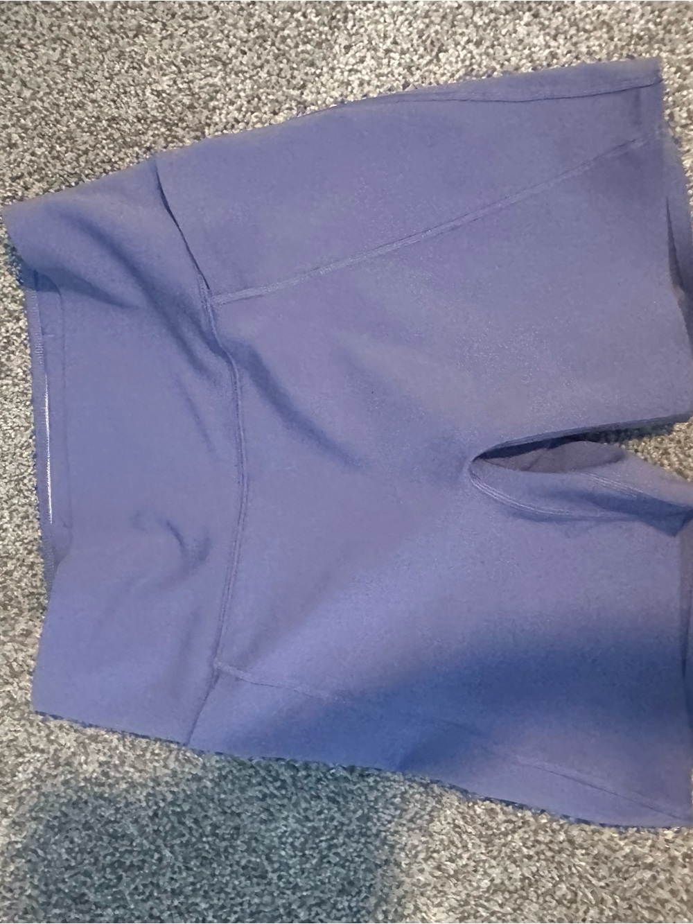 Nike Women's Purple High-Rise Bike Shorts